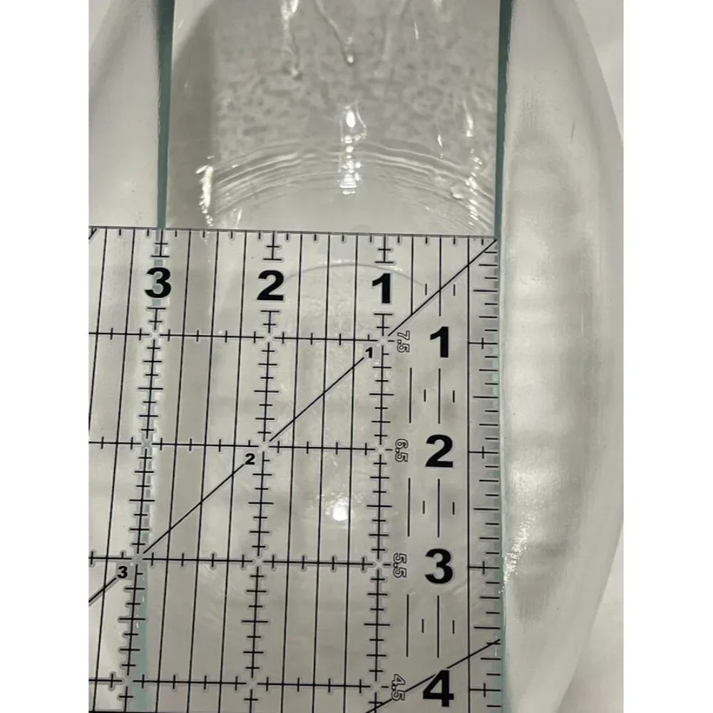STEUBEN ART GLASS‎ MODERN BENT FOLDED CURVED OBLONG BOWL 12.5 INCH LONG